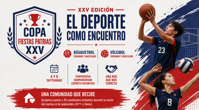 Copa Fiestas Patrias XXV: el deporte como encuentro Copa Fiestas Patrias XXV: el deporte como encuentro