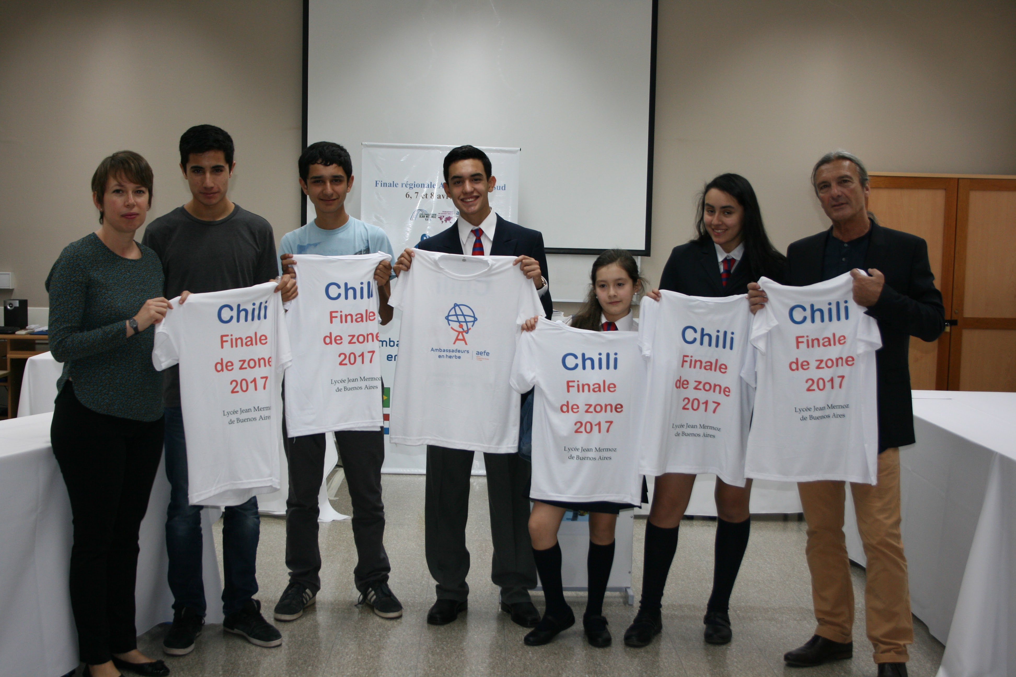 L'équipe du Chile AeH 2017