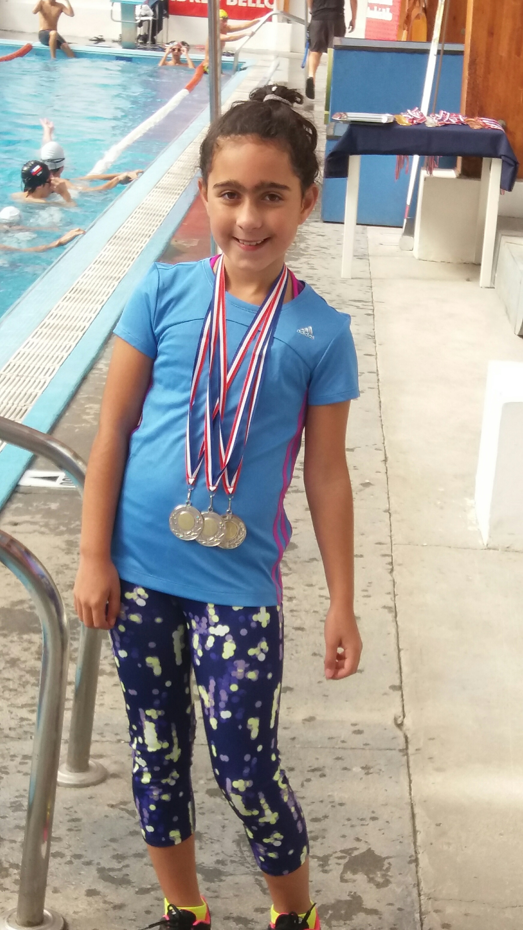 ALUMNA PAULINA GONZÁLEZ SÁNCHEZ : SEGUNDO LUGAR EN LA COPA ADECOP DE NATACIÓN