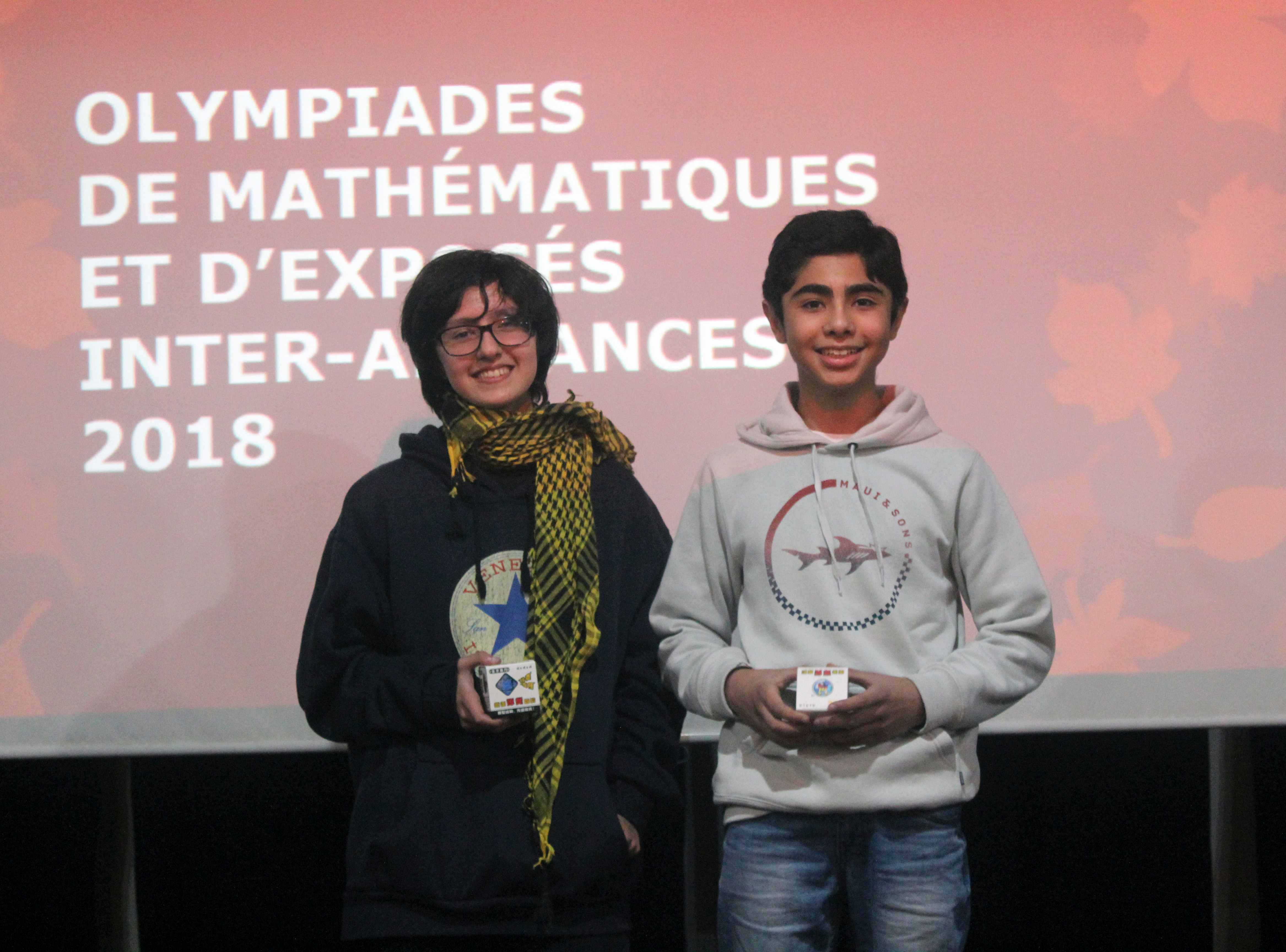 Les Olympiades de Mathématiques et Exposés en Francais 2018 - RETOUR EN IMAGES: