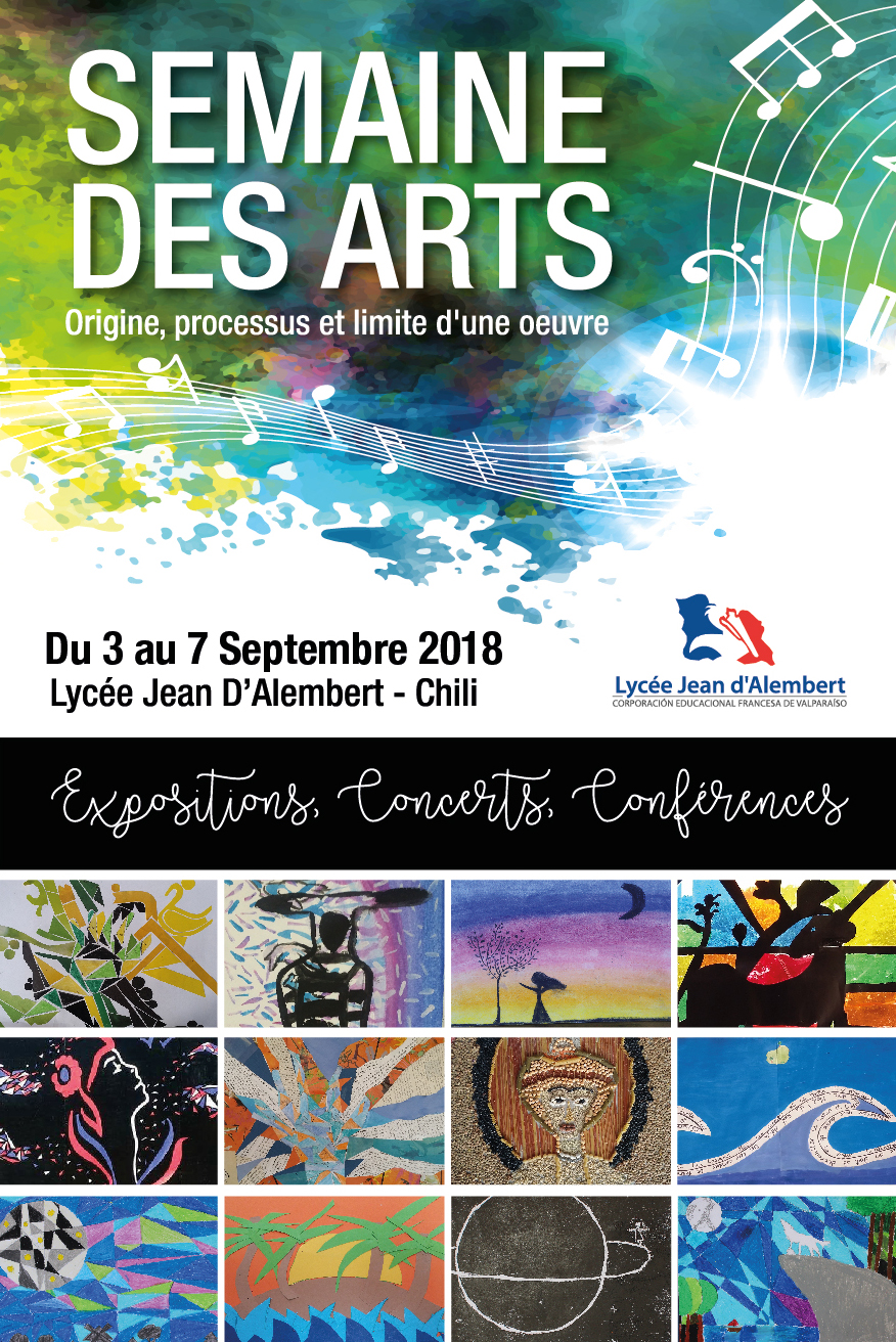 SE VIENE EN SEPTIEMBRE : Semana de las Artes 2018