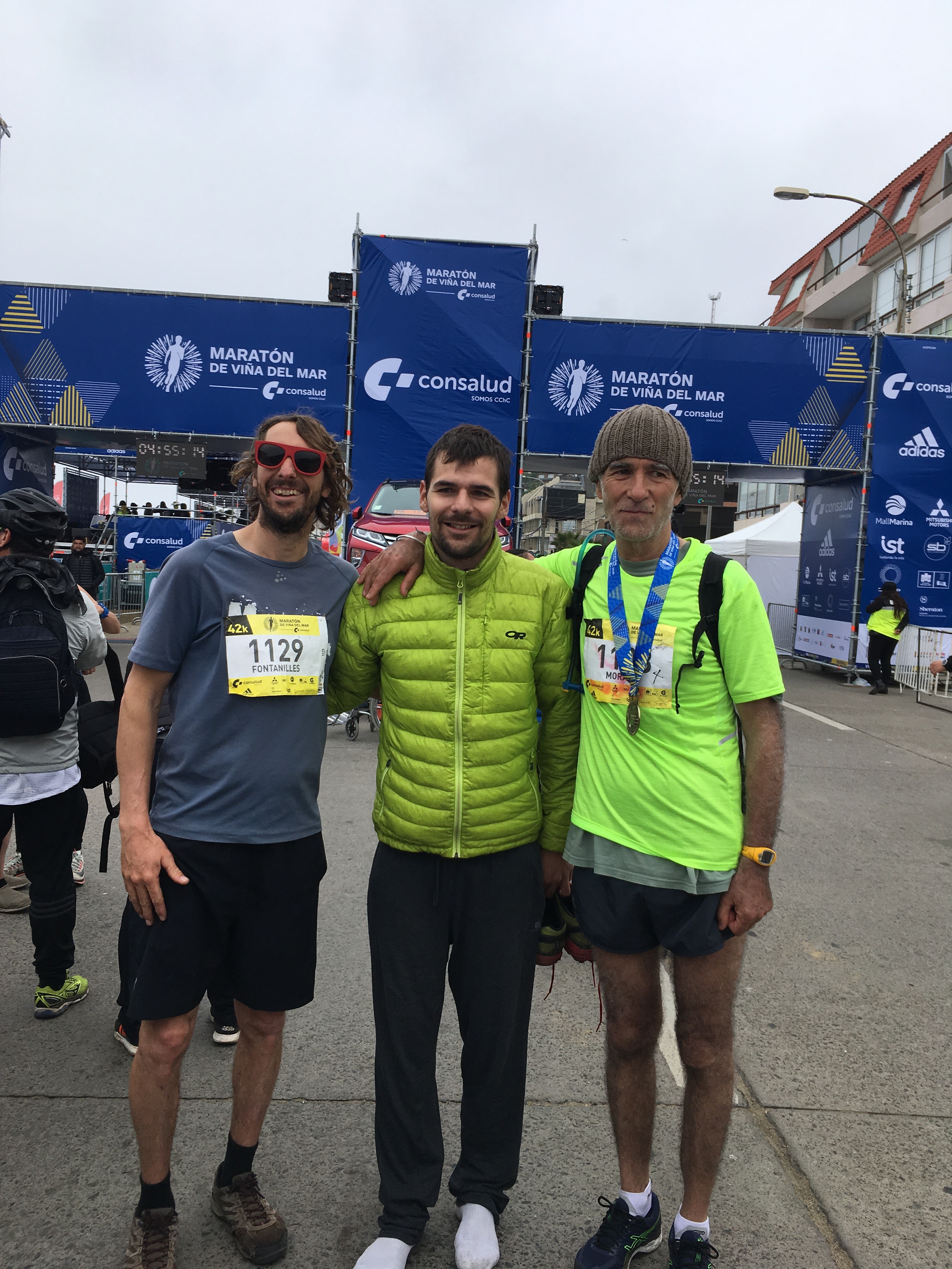 Bravo à nos professeurs runners du marathon de Viña !