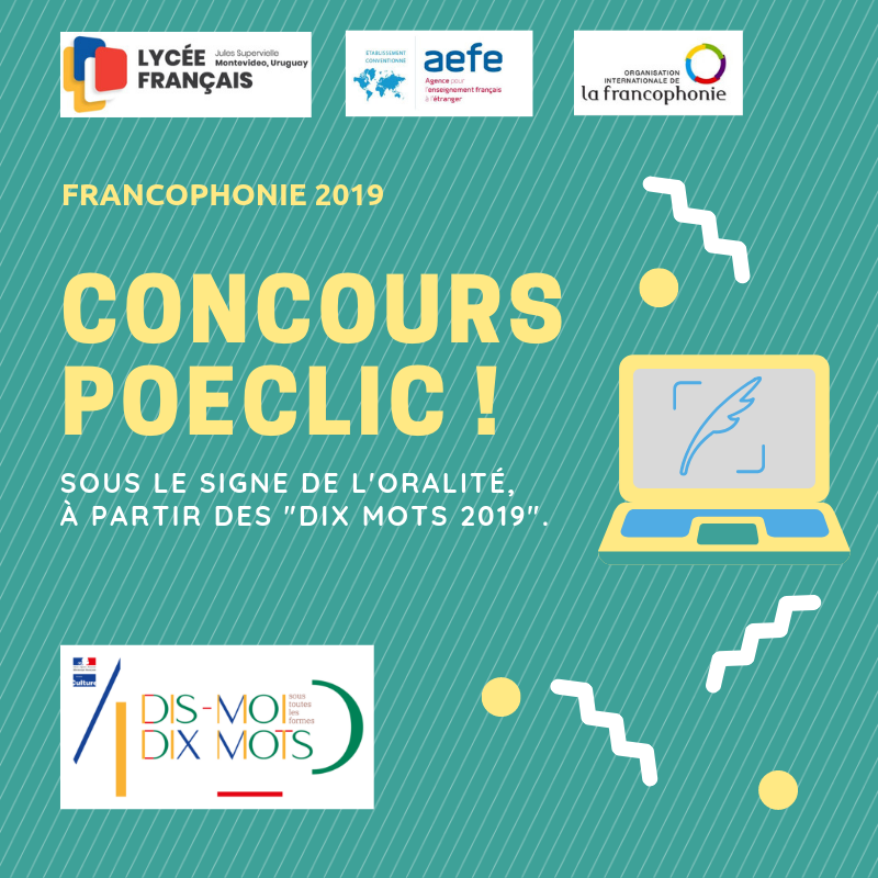  Concours POECLIC 2019  autour de "Dis-moi dix mots" - SFLJDA2019