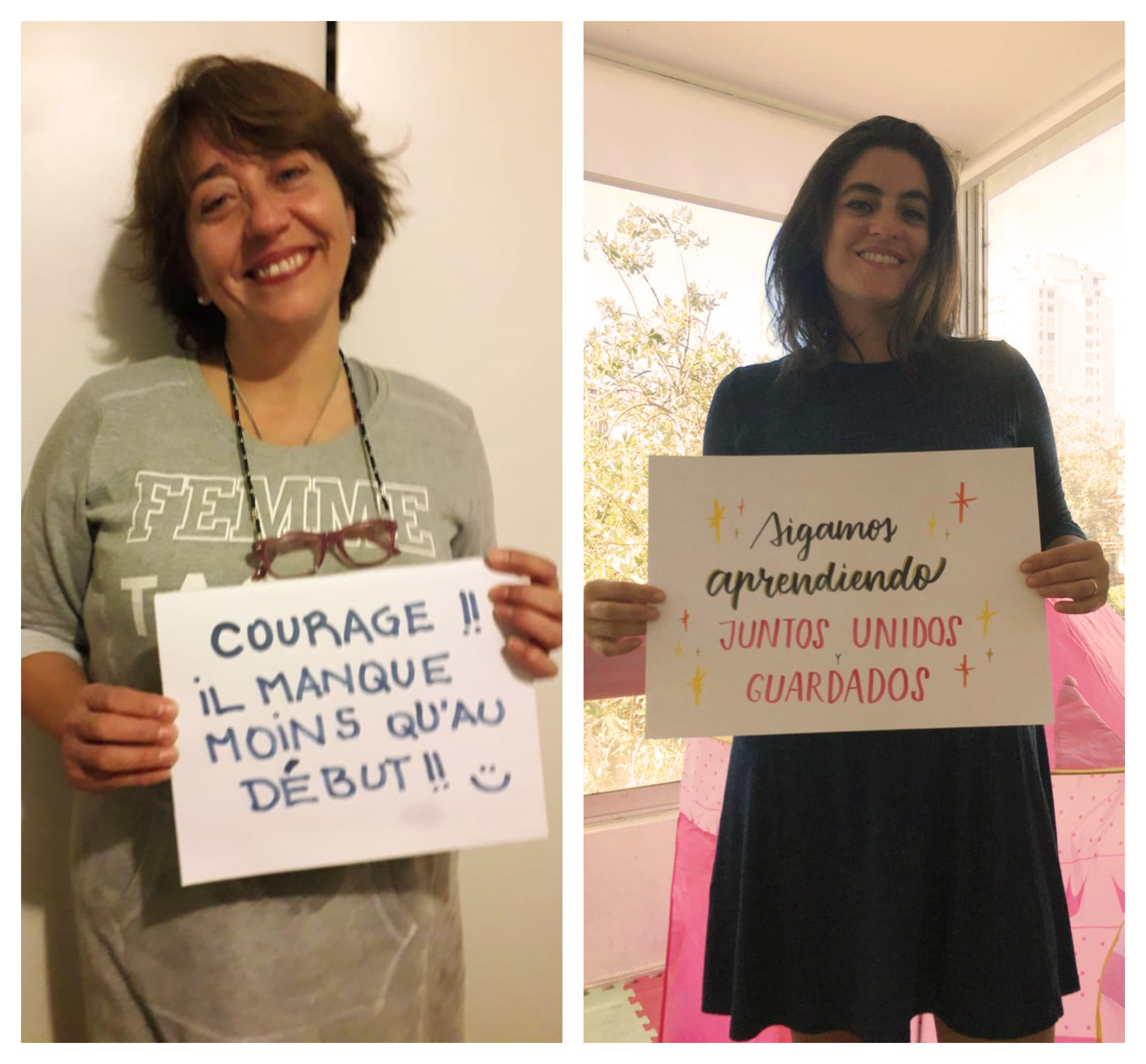 L'équipe pédagogique est avec vous!