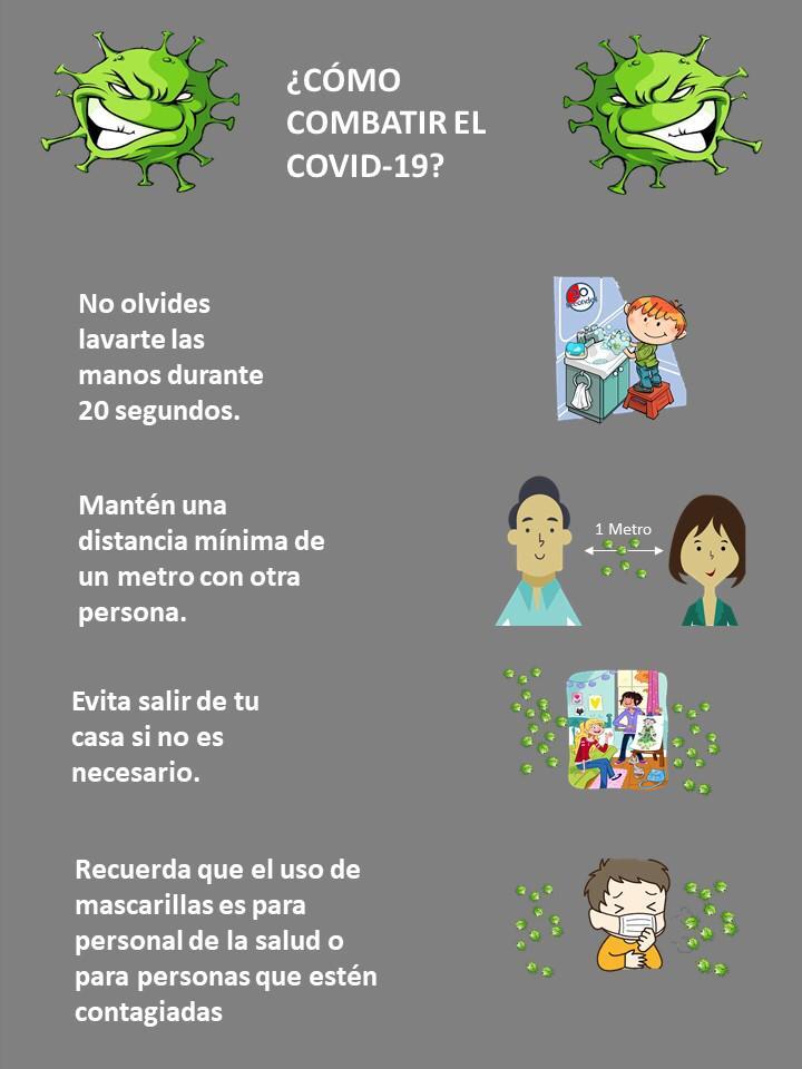 ¿Cómo combatir le Covid-19?