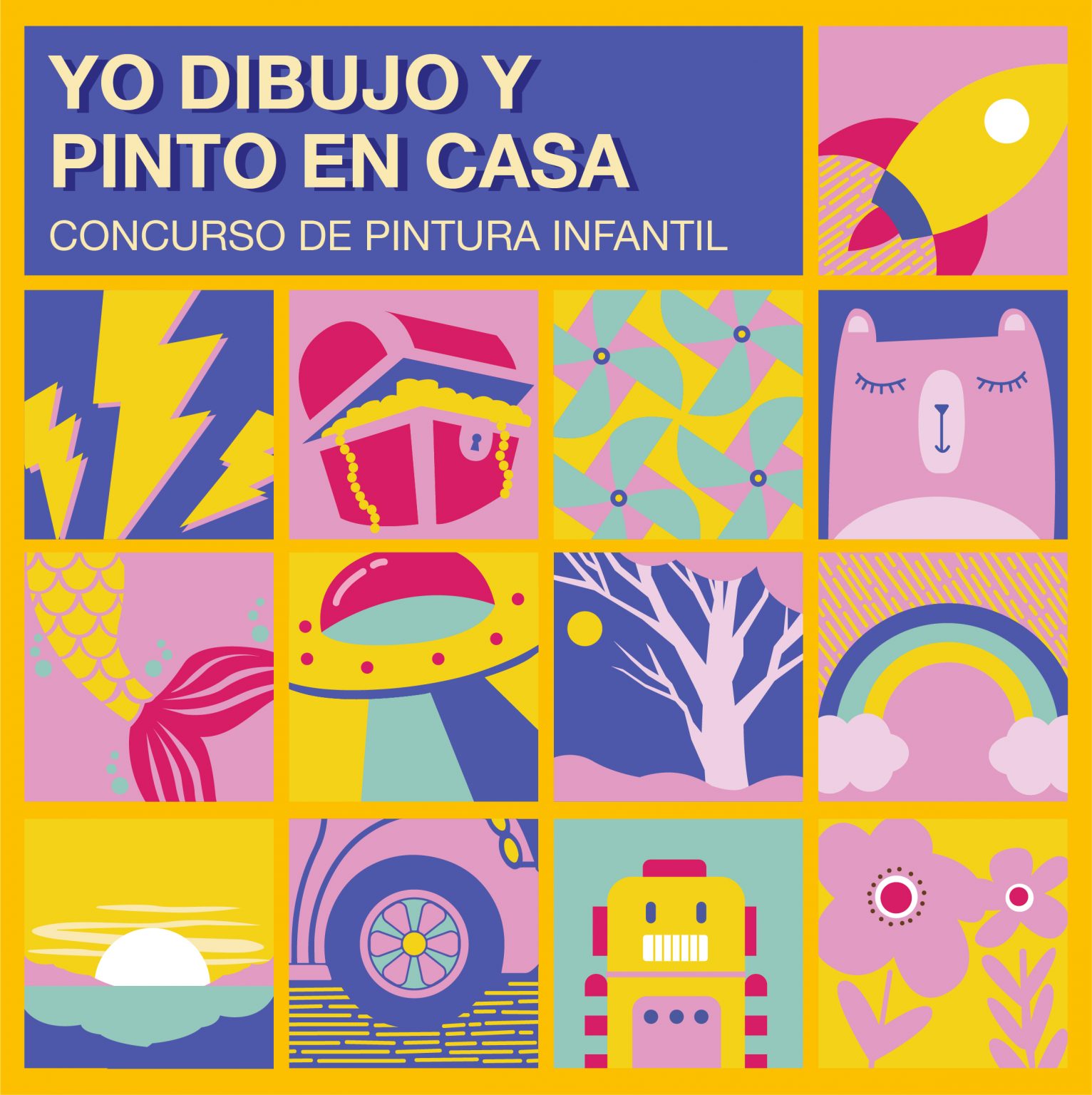 Concurso de Arte "Yo dibujo y pinto en casa" Concurso de Arte "Yo dibujo y pinto en casa"