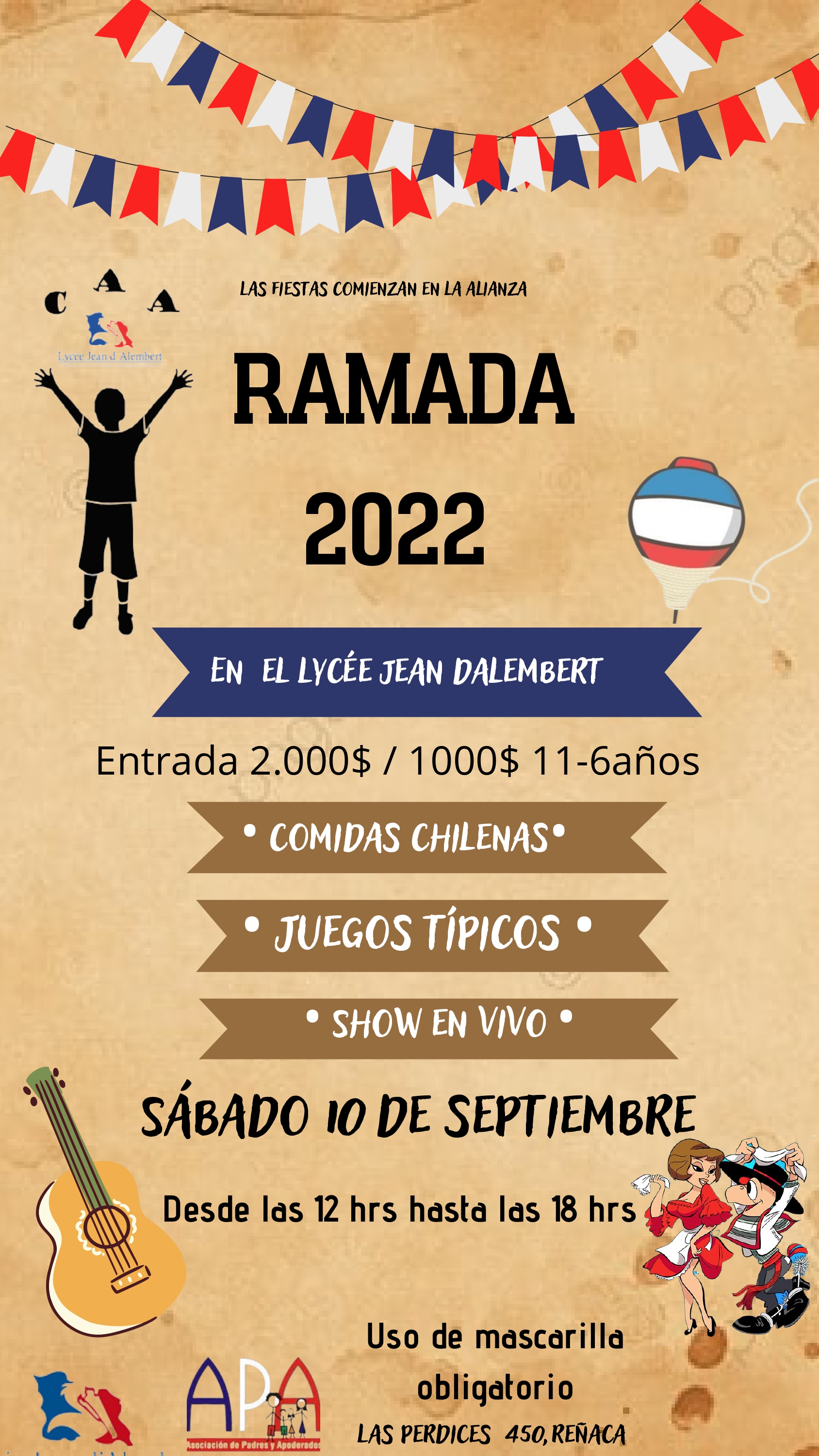 Nuevo afiche Ramada 2022 LJDA