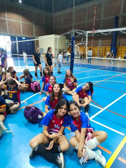 Participation exceptionnelle du Club Deportivo LJDA au tournoi de volley-ball U14 