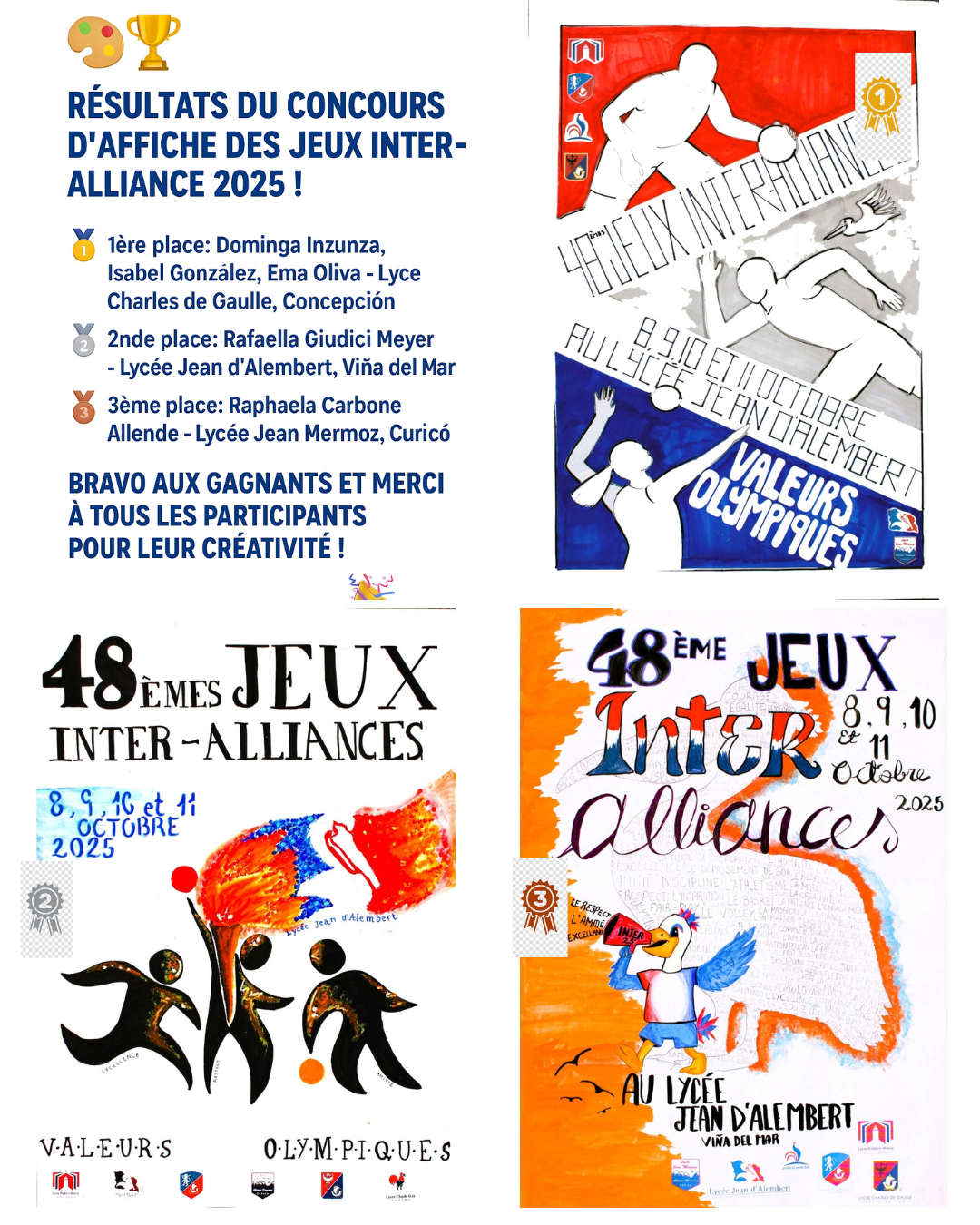 L’affiche officielle des Jeux Inter-Alliance 2025 !