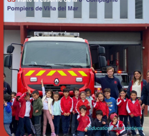 Visite de la caserne de la 8º compagnie de pompiers de Viña del Mar