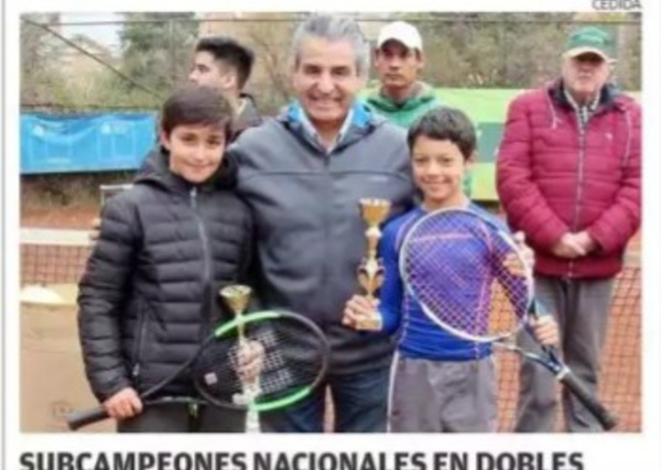 VICE-CAMPEONES DEL TORNEO NACIONAL DE TENIS DE MENORES