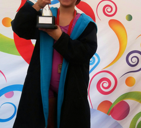 CAMPEONATO DE NATACIÓN - FELICIDADES PAULINA GONZÁLEZ SÁNCHEZ