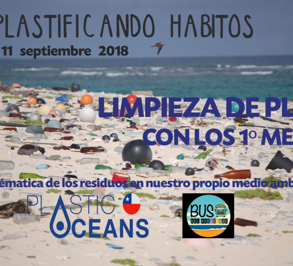 Proyecto 'DESPLASTIFICANDO HÁBITOS' en terreno para los 1ºmedios