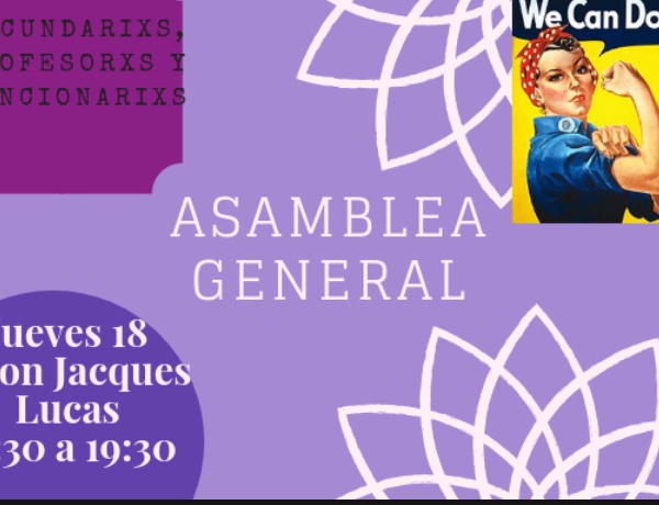 Asamblea de Mujeres #3 - jueves 18 de octubre