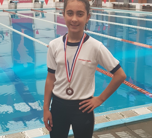 Paulina González Sánchez, tercer lugar en Campeonato Adecop 