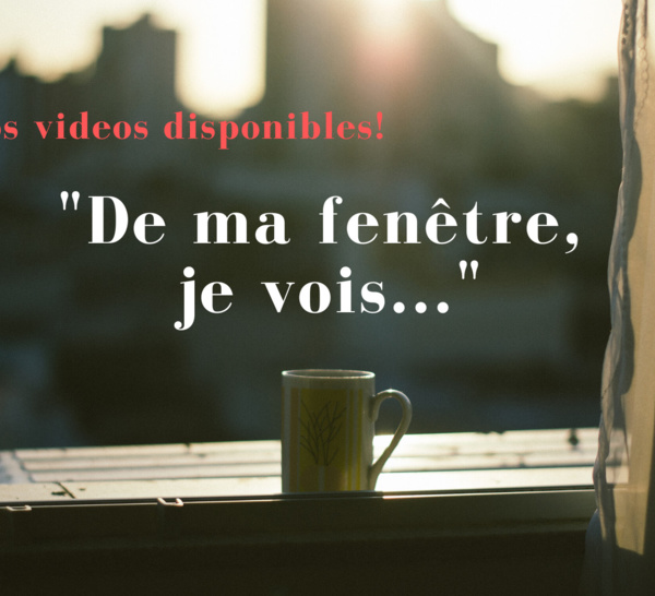 Nouvelles vidéos: "De ma fenêtre, je vois..."
