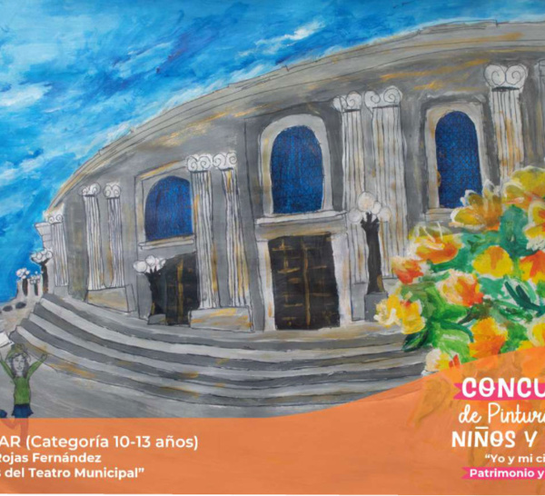 Camila Rojas Fernández (CM2 B) remporte la 3ème place au concours d'art de la Corporation culturelle de Viña del Mar