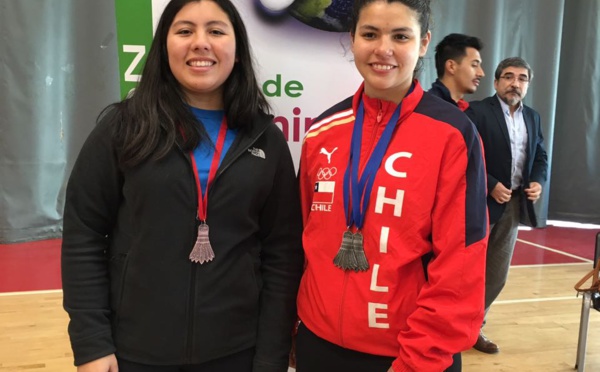 NACIONALES DE BADMINTON 2017 - ALUMNAS PREMIADAS