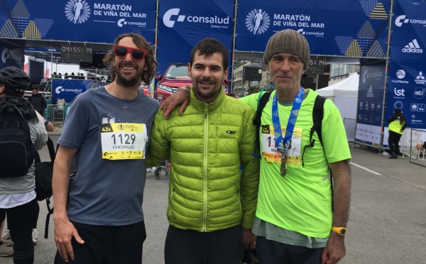 Bravo à nos professeurs runners du marathon de Viña !