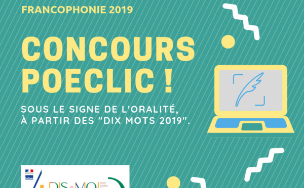  Concours POECLIC 2019  autour de "Dis-moi dix mots" - SFLJDA2019