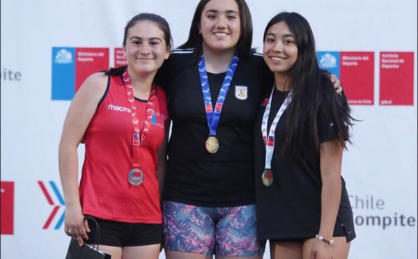 Atletas del Lycée en el Torneo Nacional de Atletismo