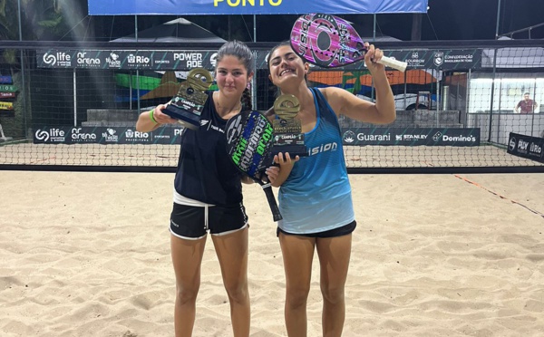 Julieta Ríos et un nouveau succès dans le Beach Tennis !