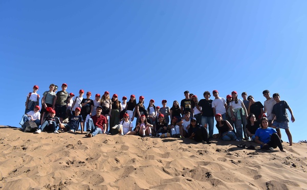 Visita del Collège Eugène François de Gerbéviller, Francia
