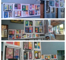 Première Exposition du Parcours Artistique au Primaire: "Portraits et Autoportraits de CE2".