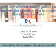 LA SEMANA DEL LIBRO: CHARLA PARA LOS APODERADOS 