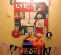 Stand Chile para Tahiti - Mundial Voleibol playa 2017