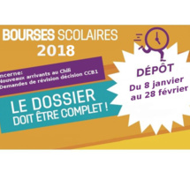 BOURSES SCOLAIRES 2018 - BECAS ESCOLARES 2018