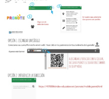 PRONOTE EN EL CELULAR : DESCARGAR LA APLICACIÓN