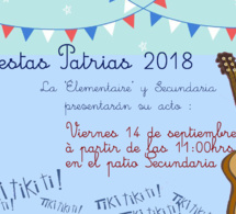 L'Élémentaire et la Secondaire sur le devant de la scène pour les Fiestas Patrias 2018