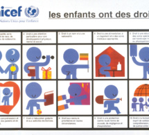 Les enfants ont des droits par les élèves de sixièmes.