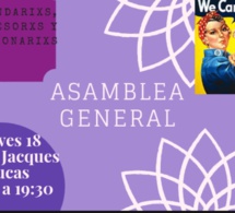 Asamblea de Mujeres #3 - jueves 18 de octubre