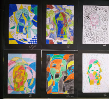 Créations cubistes par nos 2des - Creaciones cubistas por nuestros 2dos medios