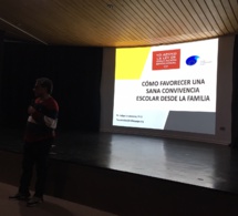 EXITOSA CHARLA DE FELIPE LECANNELIER - #CONVIVENCIAESCOLARLJDA