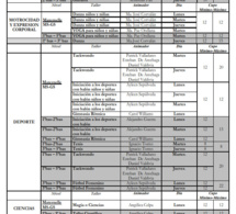 Talleres extra-programáticos 2ndo trimestre 2019 : INSCRIPCIONES A PARTIR 20 DE MAYO