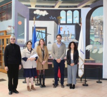 Visita de Christian Estrade, nuevo Consejero de Cooperación y Acción Cultural de la Embajada de Francia