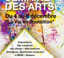 Du 4 au 6 décemble: Place à l'art dans notre établissement!