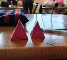 Mathématiques, Espace et Pyramides au 4ème