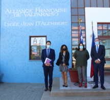 Visite de l'Ambassadeur de la France au Chile M. Pascal Teixeira da Silva