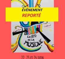 Fête de la musique 2022 - évènement reporté