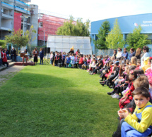 Spectacle musical de l'école maternelle.