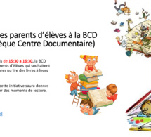 Accueil des parents au BCD
