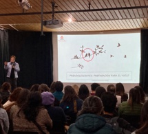 Conférence de la neuropsychiatre Amanda Céspedes au salon Jacques Lucas