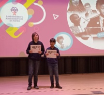 Raimundo Balic et Lucas Echeverria, CM2 D, obtiennent le premier Prix au concours d'éloquence ( FINALE ZONE AMERIQUES SUD) Ambassadeurs et Ambassadrices en Herbe 2023