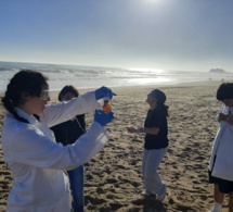 TP de Physique-Chimie à la plage
