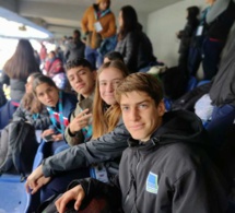 Daniel Risopatrón et Rafael de la Cuadra ont fait partie de l'équipe d'athlétisme de la 5ème région