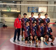 CHAMPIONS INVAINCUS DU TOURNOI DE VOLLEY-BALL MASCULIN DE L'ADECOP 2023